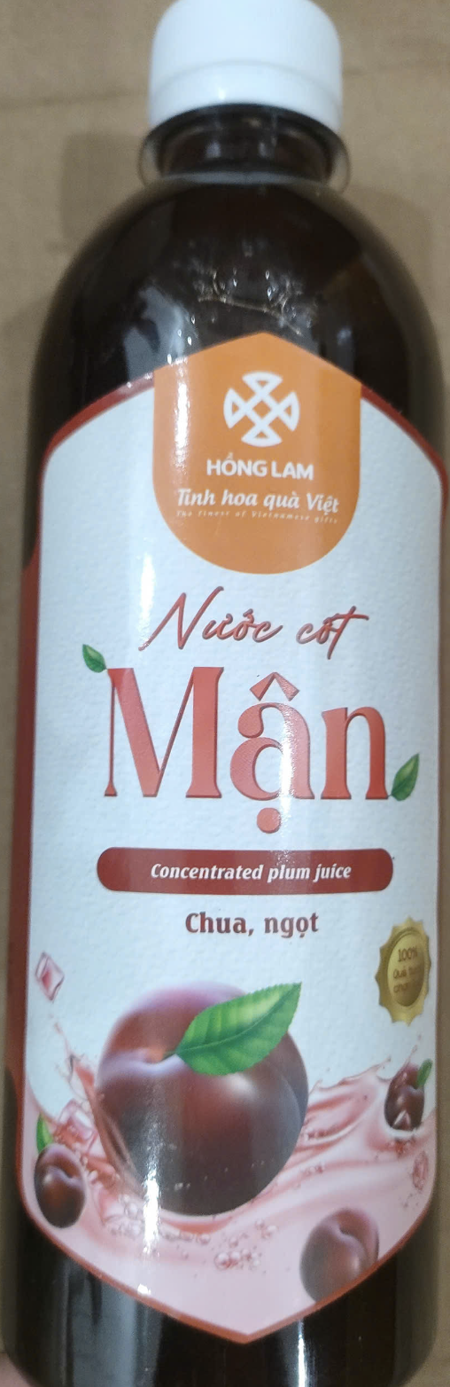 Nước Trái Cây Hồng Lâm 500ml